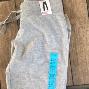Atmosphere heather gray straight leg jog pant